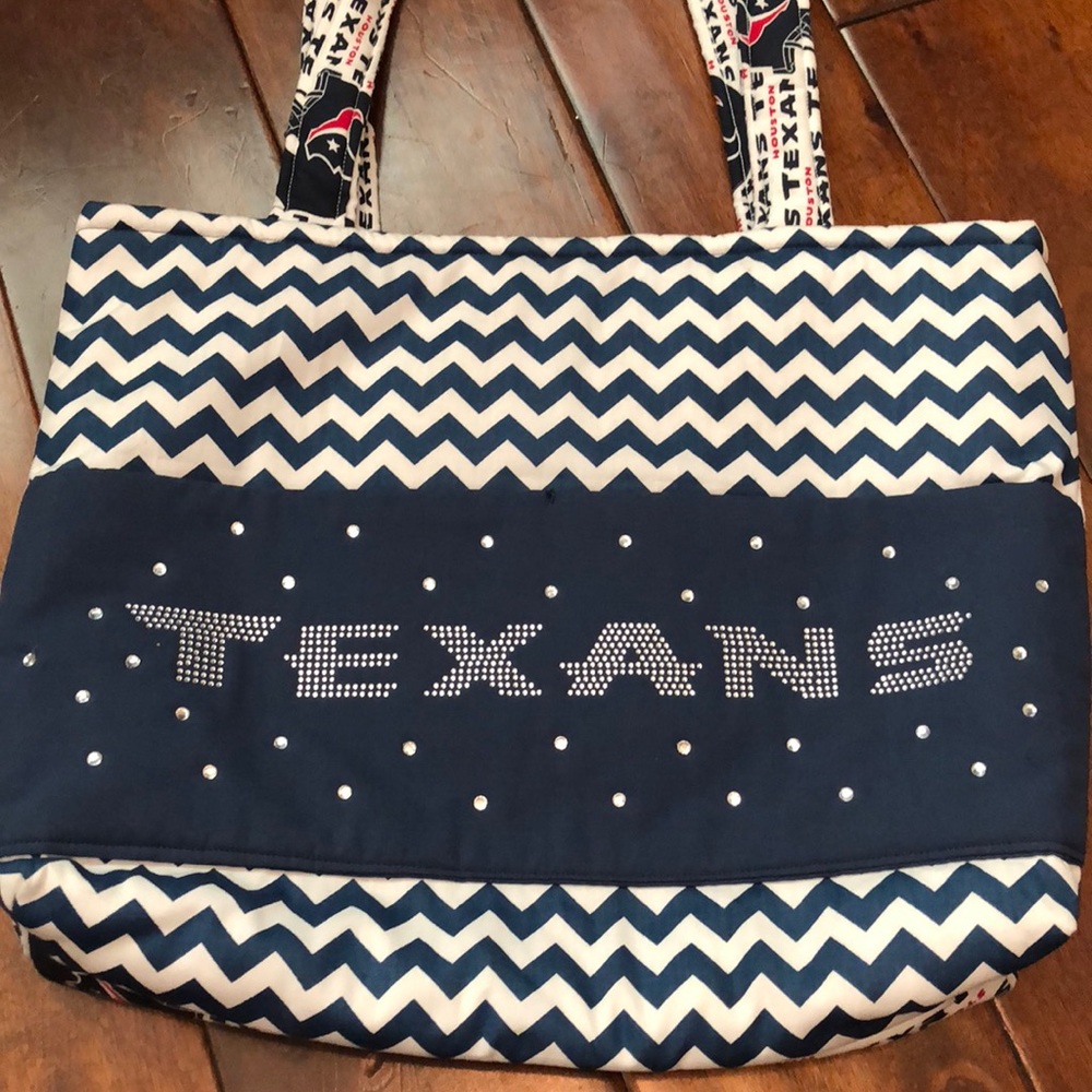 FINAL PRICE DROP!!! Handmade HOUSTON Texans Tote